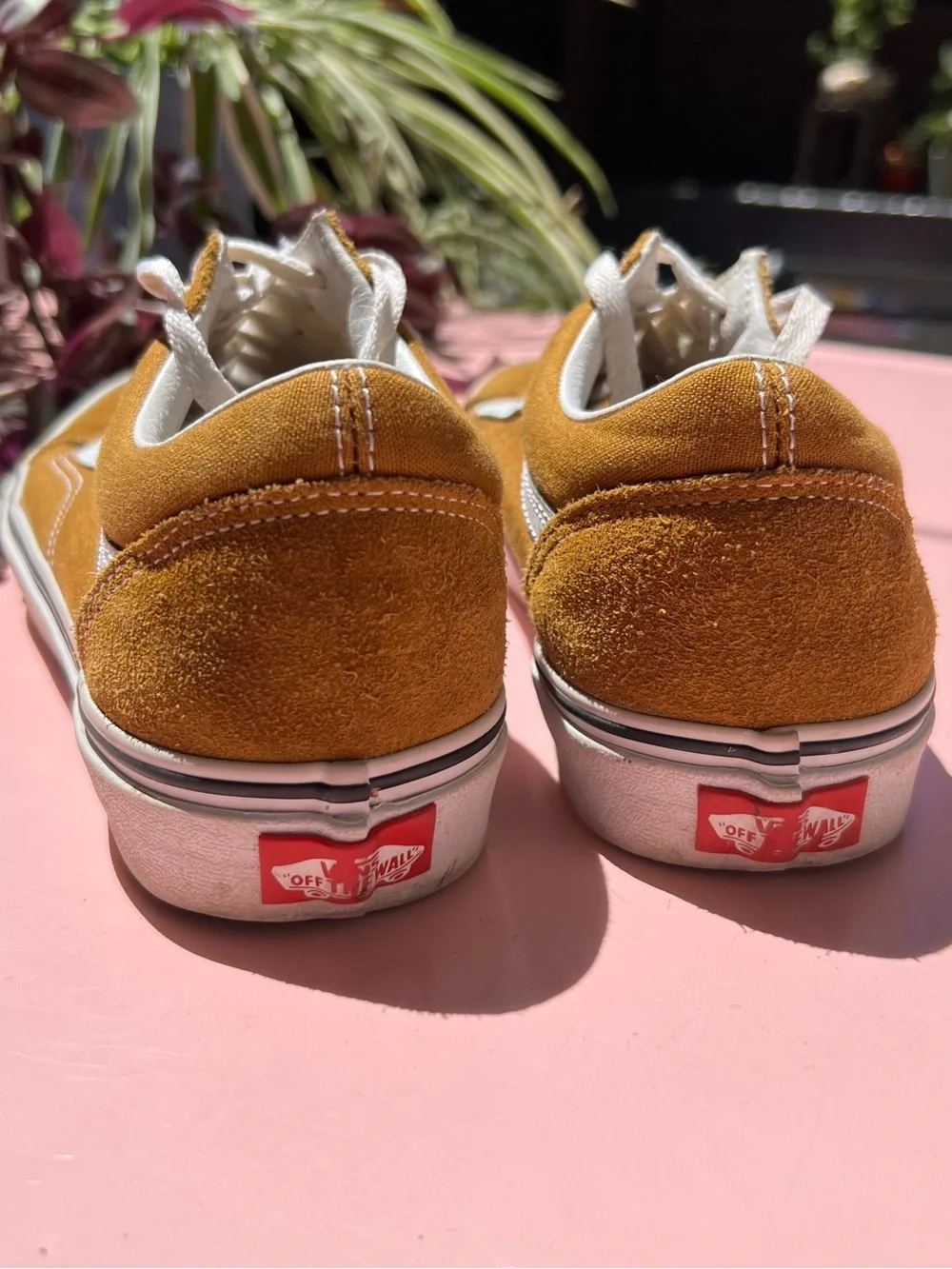Vans Old Skool Suede Sneakers in Mustard Yellow | Men 8 / Woman 9.5